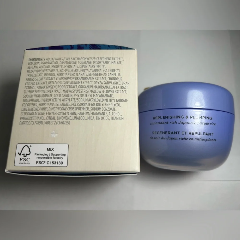 NWT🌷Tatcha The Dewy Skin Cream Plumping & Hydrating Refillable Moisturizer